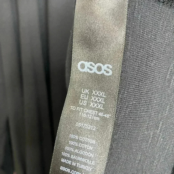 Asos Black Open Longline Cardigan - Picture 4 of 6